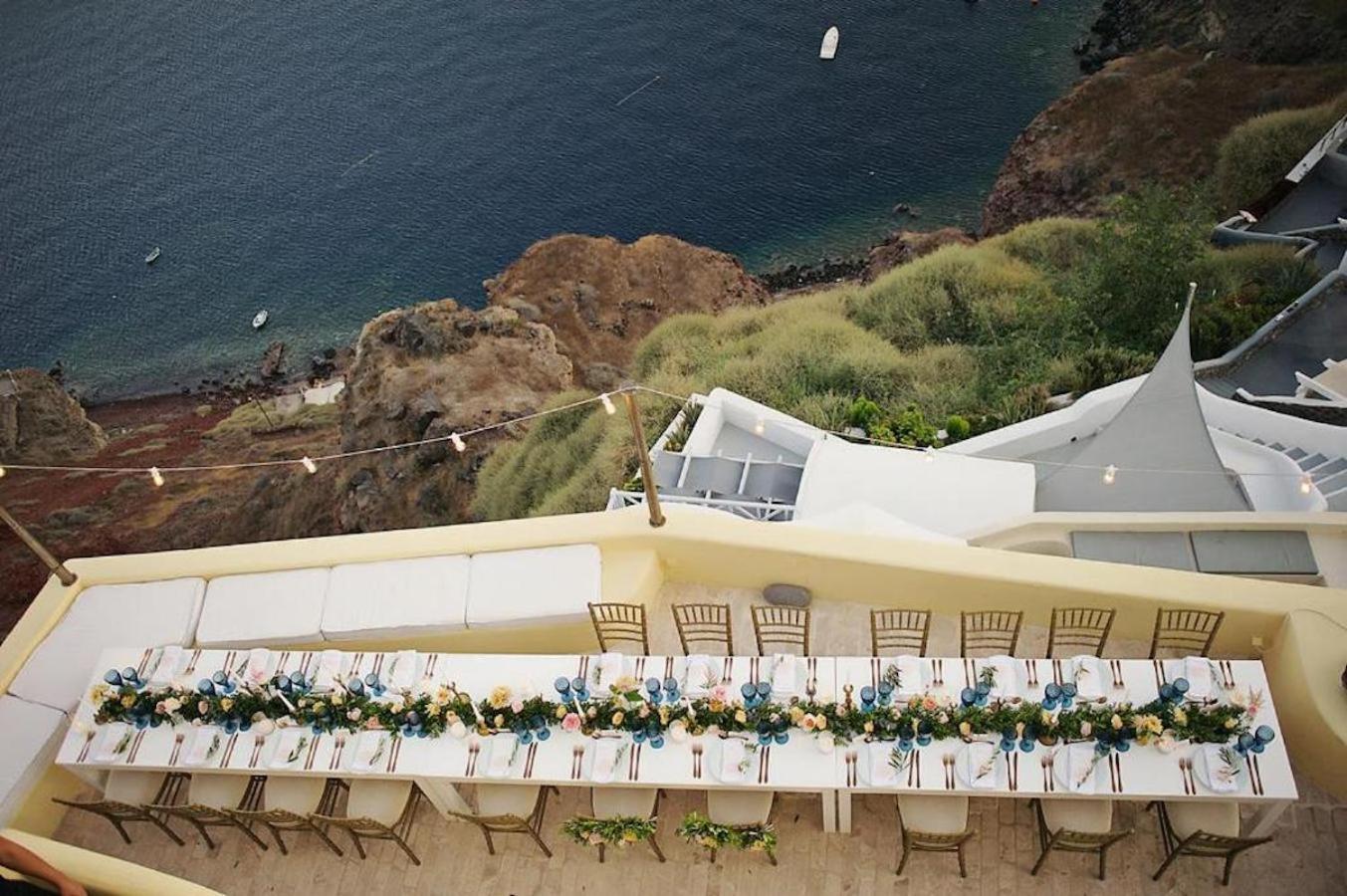 Ilivatos - Elegant Villa On The Caldera'S Edge Oia  Bagian luar foto