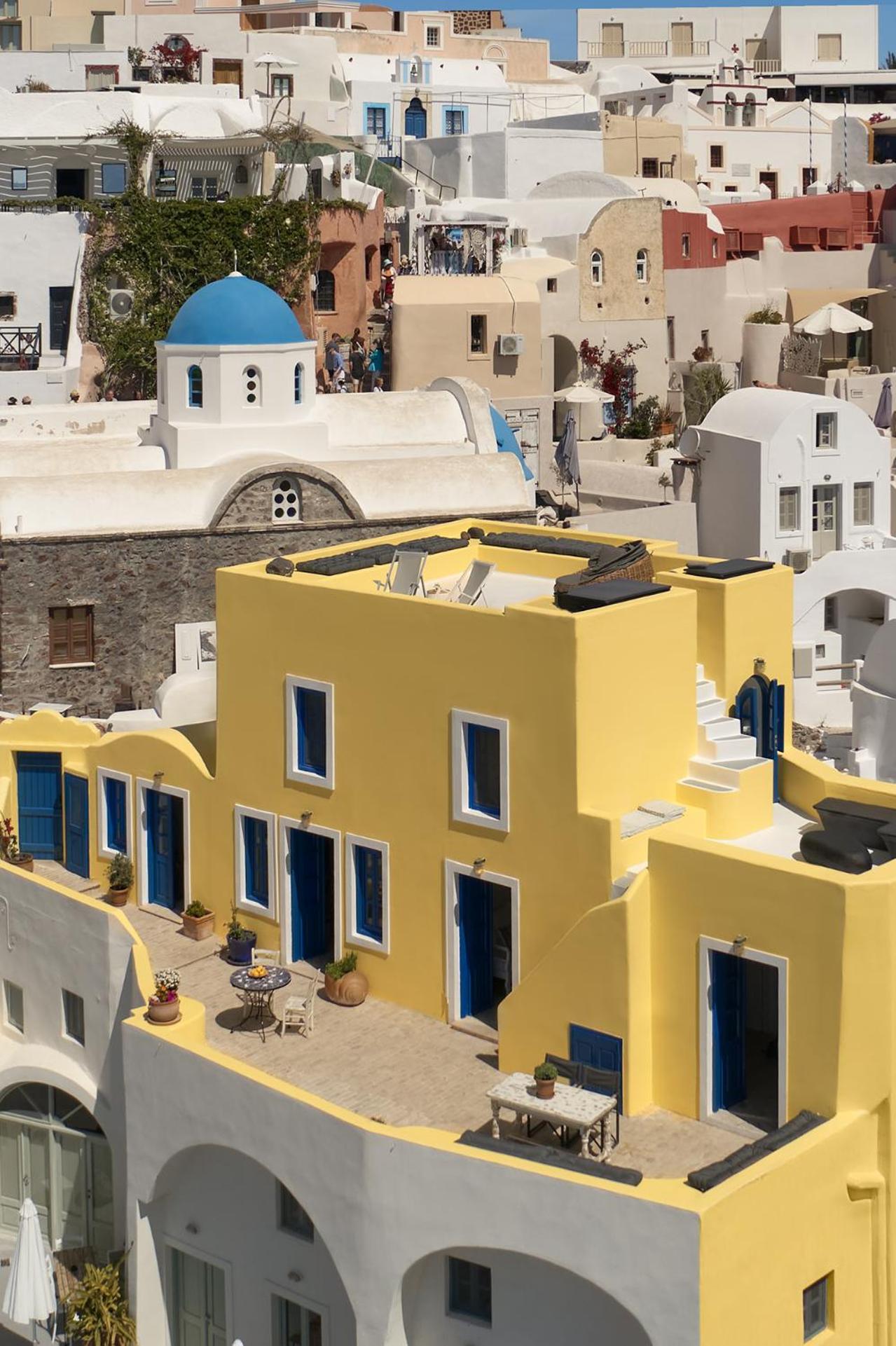 Ilivatos - Elegant Villa On The Caldera'S Edge Oia  Bagian luar foto